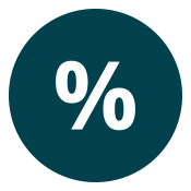 icon of percentage